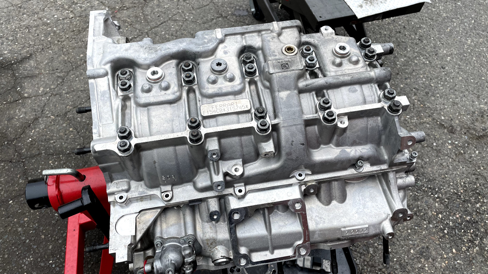 Ferrari 488 GTB Spider engine block (upper and lower) F154CB*315745 OEM