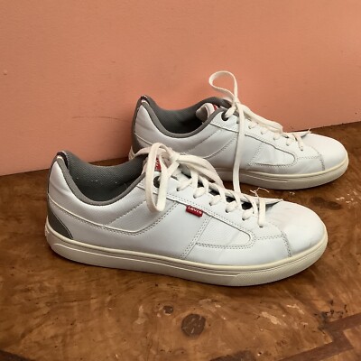 Levi's Mens Size 10.5 Synthetic Leather Casual Lace Up Sneaker Shoe 51658403W
