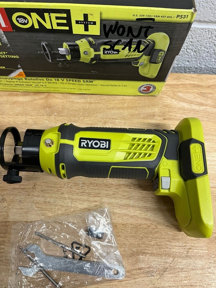Ryobi P531 18 V One Speed Saw Rotary Cutter USED 33287169436 eBay