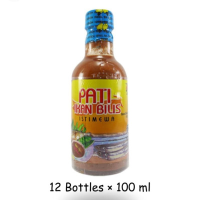 Budu Cap Ketereh/Fermented Fish Sauce(12 bottles × 100 ml)