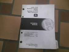 John Deere 410D 510D Backhoe Loader Hydraulics Shop Service Repair Manual TM1513