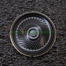 2x 40mm Mylar Cone Speaker 8  Ohm 0.5W Slim Thin Small Horn Audio USA 2pcs SPK08