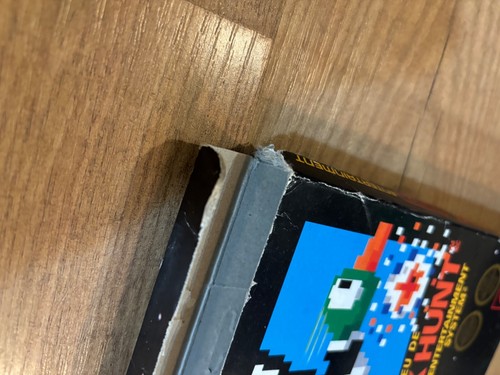 Duck Hunt Nintendo NES Boxed Box Sticker Seal CIB Complete - Picture 12 of 13