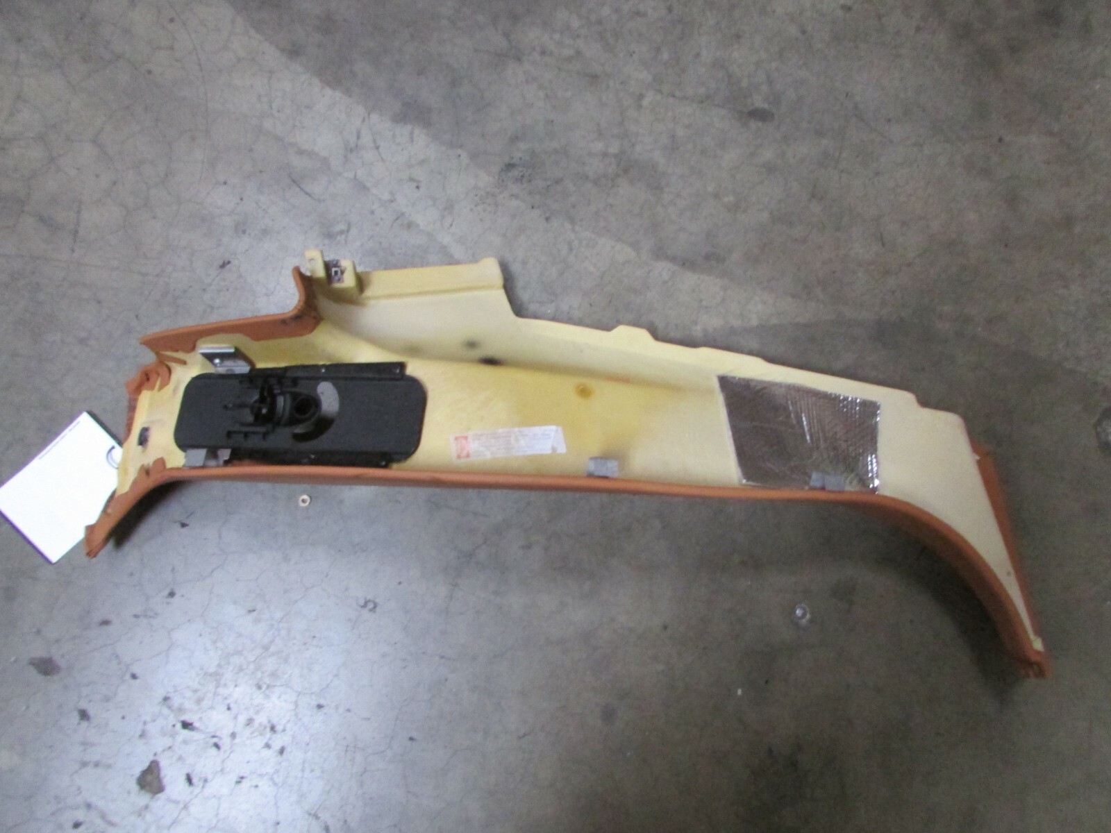 Ferrari 599 GTB, LH, Left B-Pillar Interior Trim Panel, Used, P/N 68556900