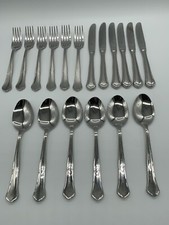 Chippendale Fürst Solingen Menü Tafelbesteck Edelstahl 18/10 6 Personen 18 Teile