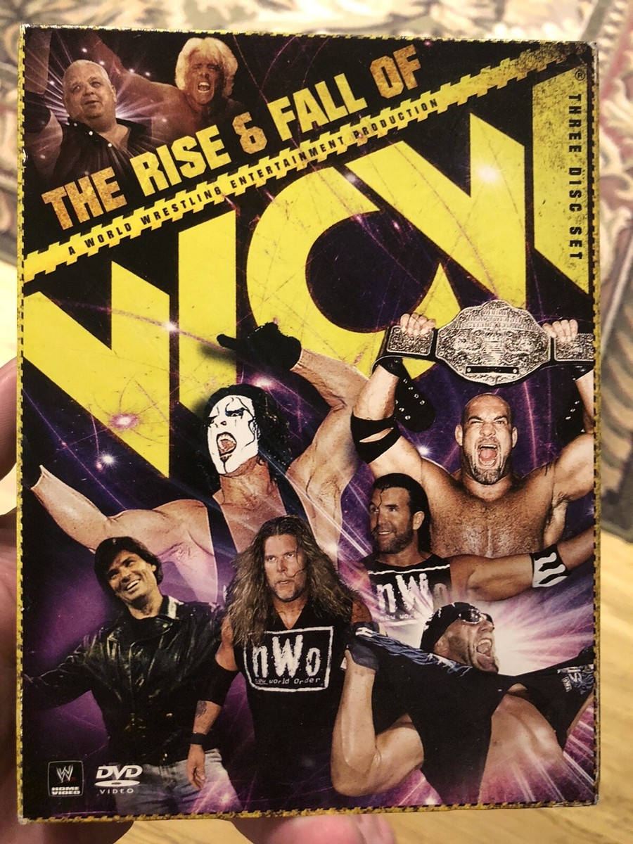WWE WCW ライズ・アンド・フォール 3枚組DVD プロレス