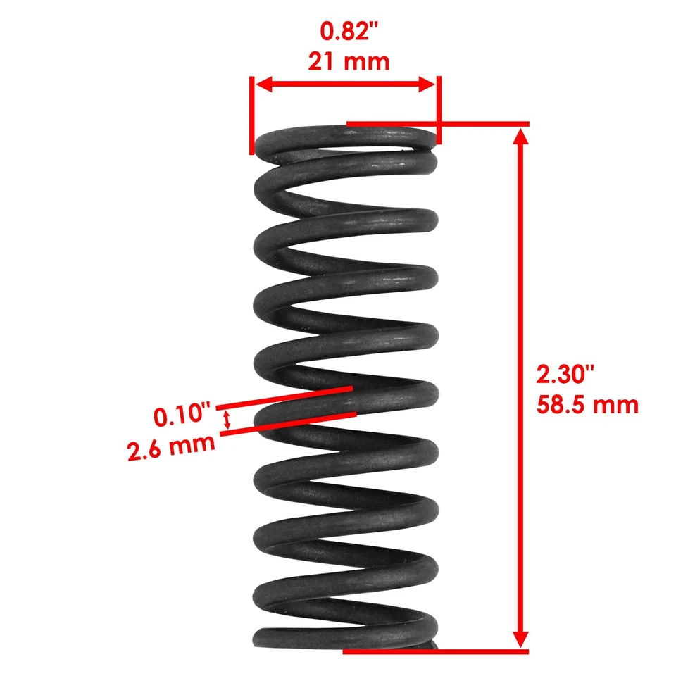 Placas de fricción de embrague con resortes para Honda VT1300CT Interstate 1300 2010-2015 Foto 4 de 4