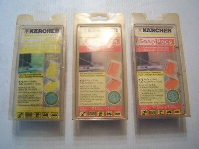 #ad karcher pressure washer soap pacs $24.00