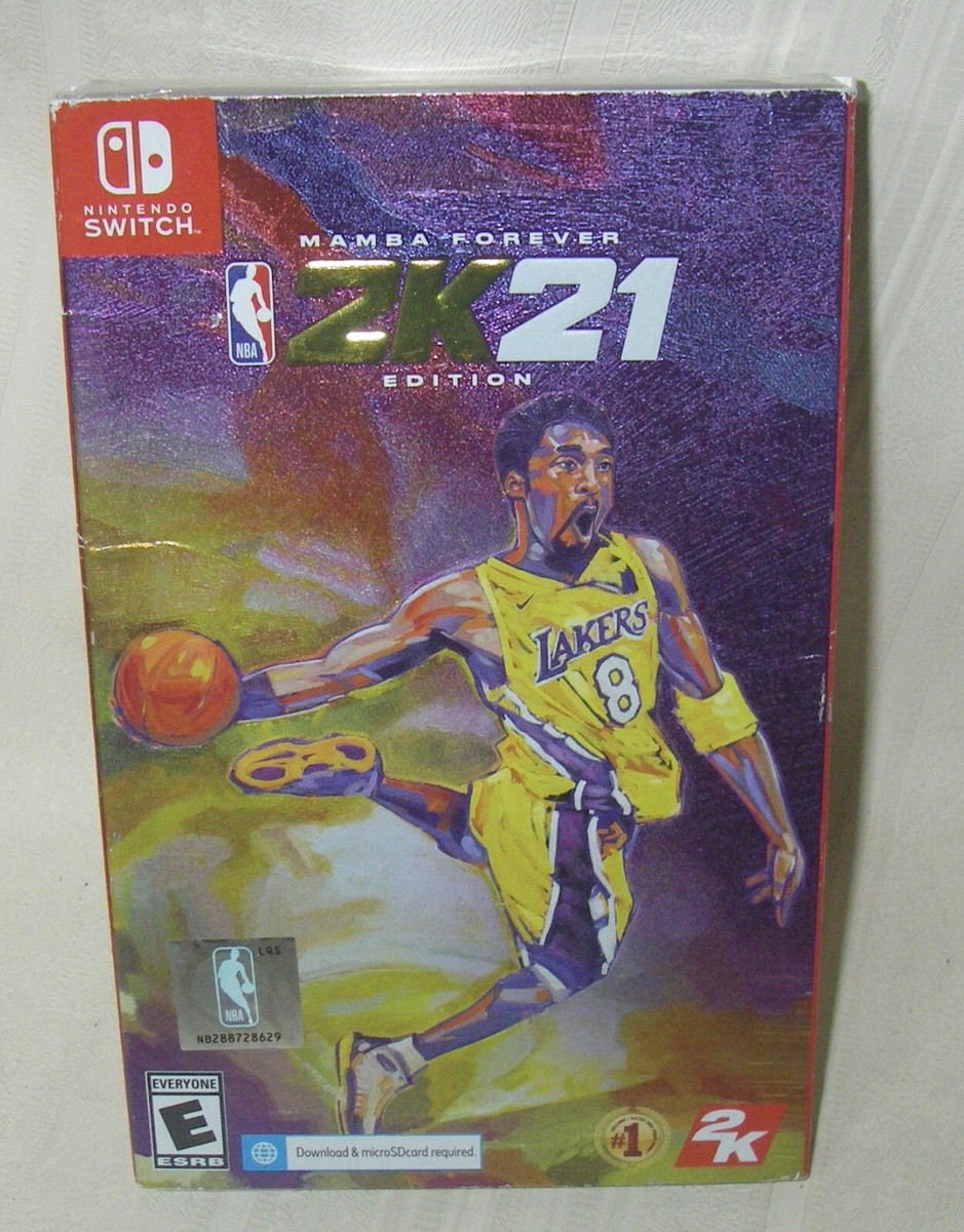 NBA 2K21 Mamba Forever Edition Nintendo Switch NEW SEALED