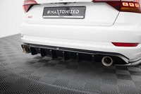 Diffusor Heck Ansatz FüR Volkswagen VW Jetta GLI Mk7 Schwarz Hochglanz