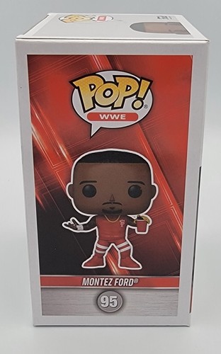 MONTEZ FORD WWE WRESTLING SIGNED FUNKO POP UG COA - Picture 4 of 6