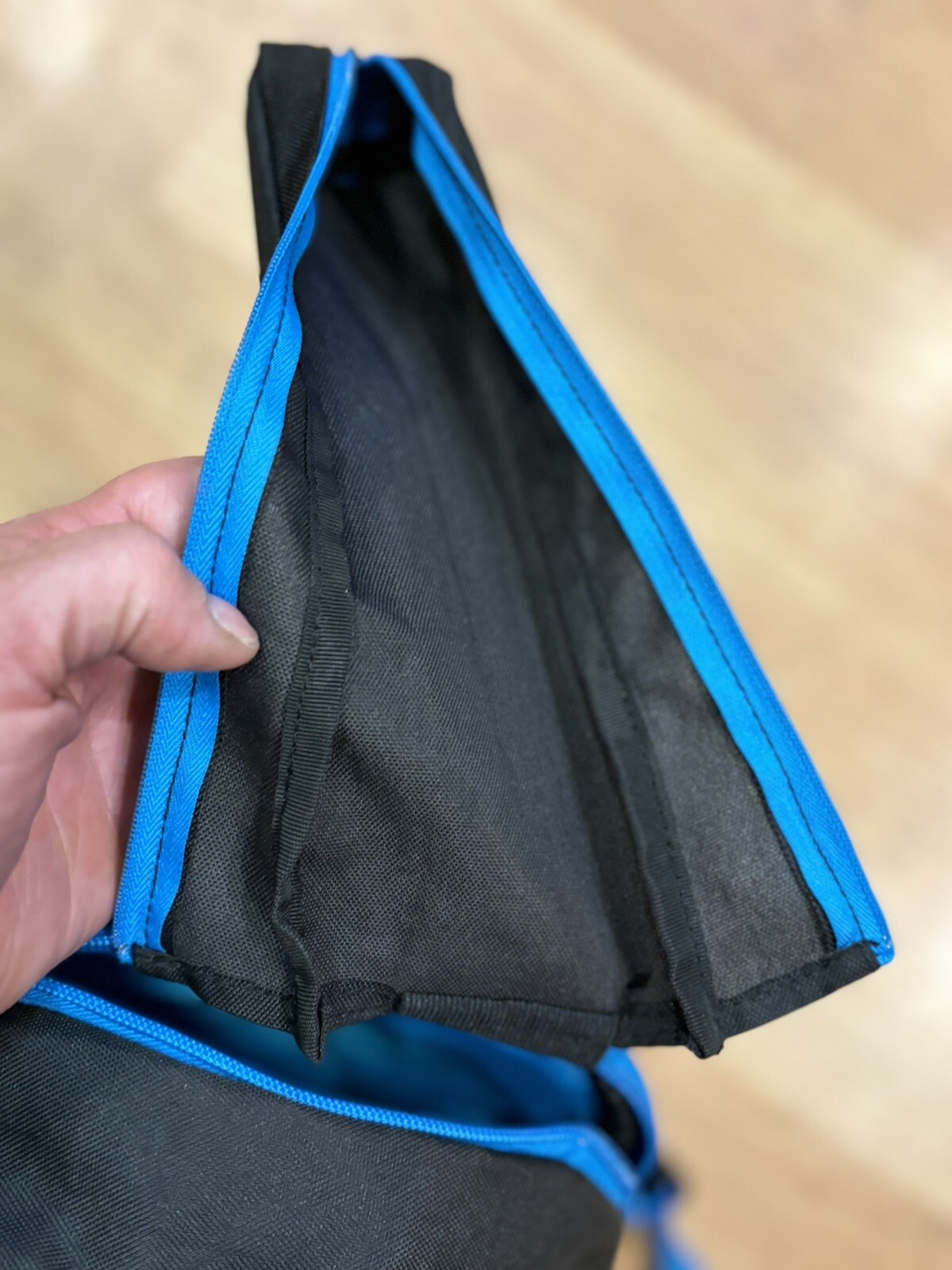 BABOLAT,  18" Tennis Racquet Backpack 3 Zipper Pouch Black/Blue/ White, Nice!!
