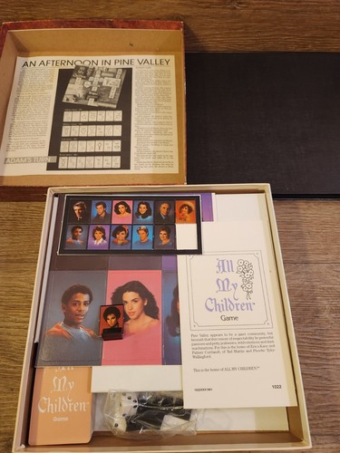 Vintage 1985 All My Children Board Game of Romance & Intrigue by TSR Complete - Picture 10 of 10