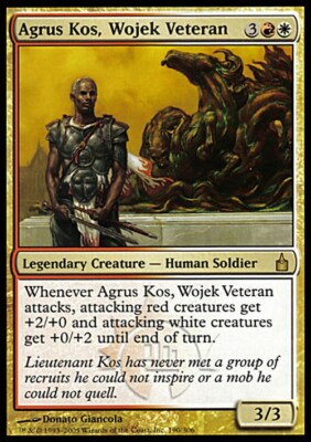 Agrus Kos, Wojek Veteran ~ Ravnica: City of Guilds [ EX ] [ Magic MTG ]