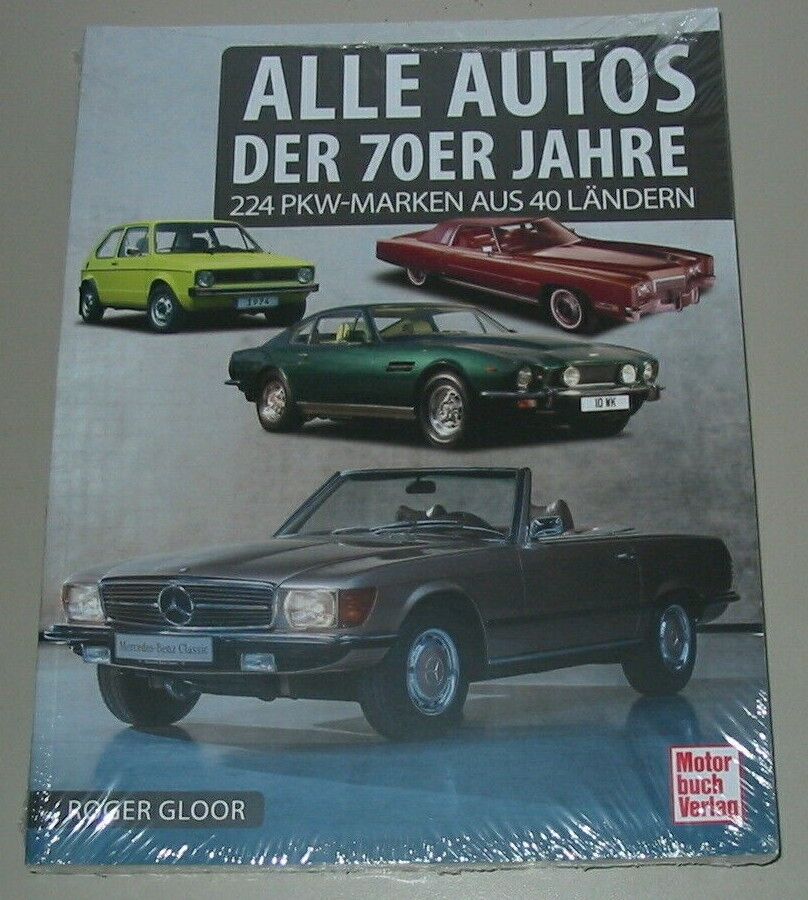 Thumbnail - Bildband Alle Autos Der 70er Jahre - 224 Pkw Marken Aus 40 Ländern
