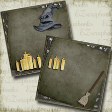 The Sorting Hat NPM - 2 Premade Scrapbook Pages - EZ Layout 4275