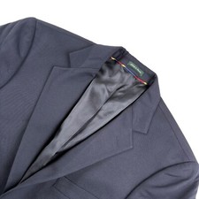 J. Crew Men  s Wool Twill Blazer Jacket Navy   38R