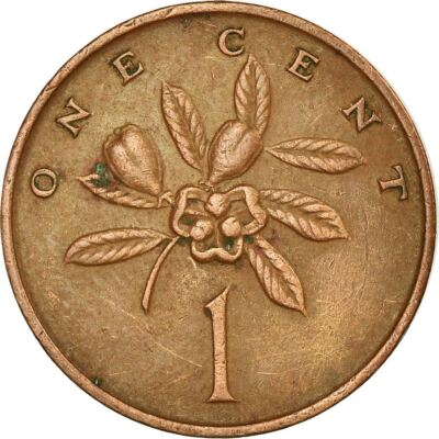 Jamaica | 1 Cent Coin | Ackee | Km:45 | 1969 - 1971 | eBay