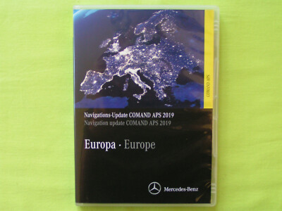 DVD NAVIGATION MERCEDES BENZ COMAND APS 2019 A B CLC E G M R SL SLK VITO NTG 2.5