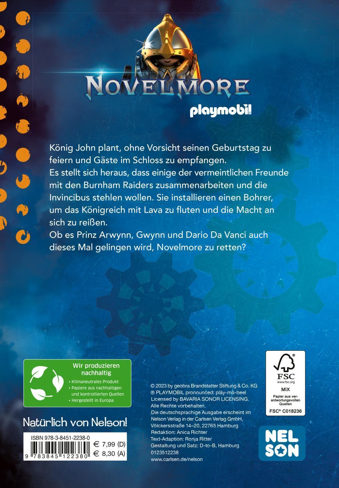 Thumbnail - Playmobil Novelmore: Der Königliche Geburtstag | Buch | 64 S. |