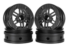 Powerhobby 2.2" Carbon Fiber Lightweight Beadlock Wheels 1/10 Rock Crawler A