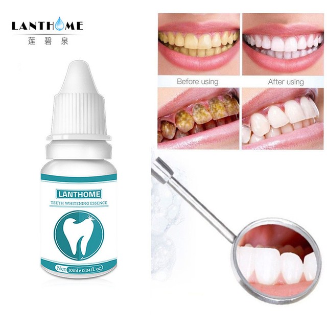 10ml Teeth Whitening Essence Liquid Dental Bleaching Remove Smoke Stain