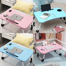 US 1 Pcs Portable Adjustable Laptop Desk Foldable Study Bed Table Stand