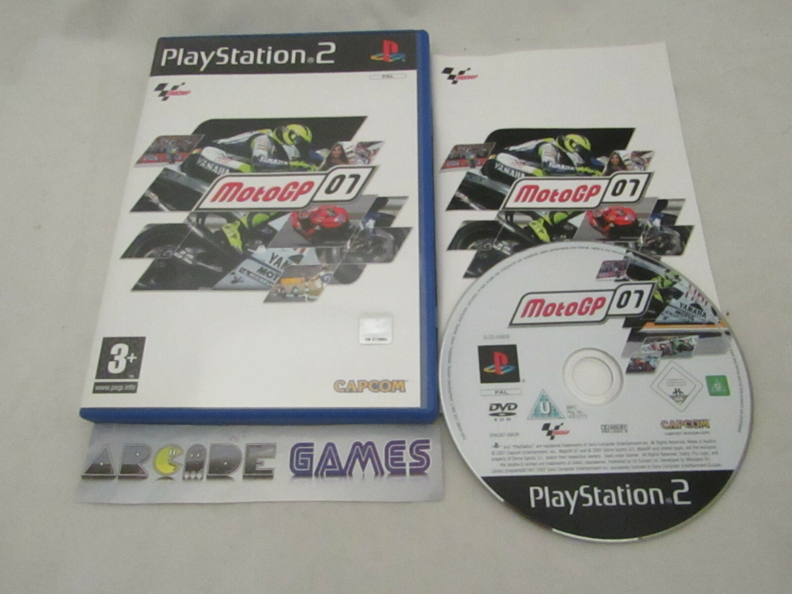 MOTOGP 07 MOTO GP PLAYSTATION 2 PS2 COMPLET (vendeur pro)