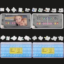 STAR ABSOLUTE Dental Orthodontic Sapphire Ceramic Bracket Brace Roth MBT 022 345