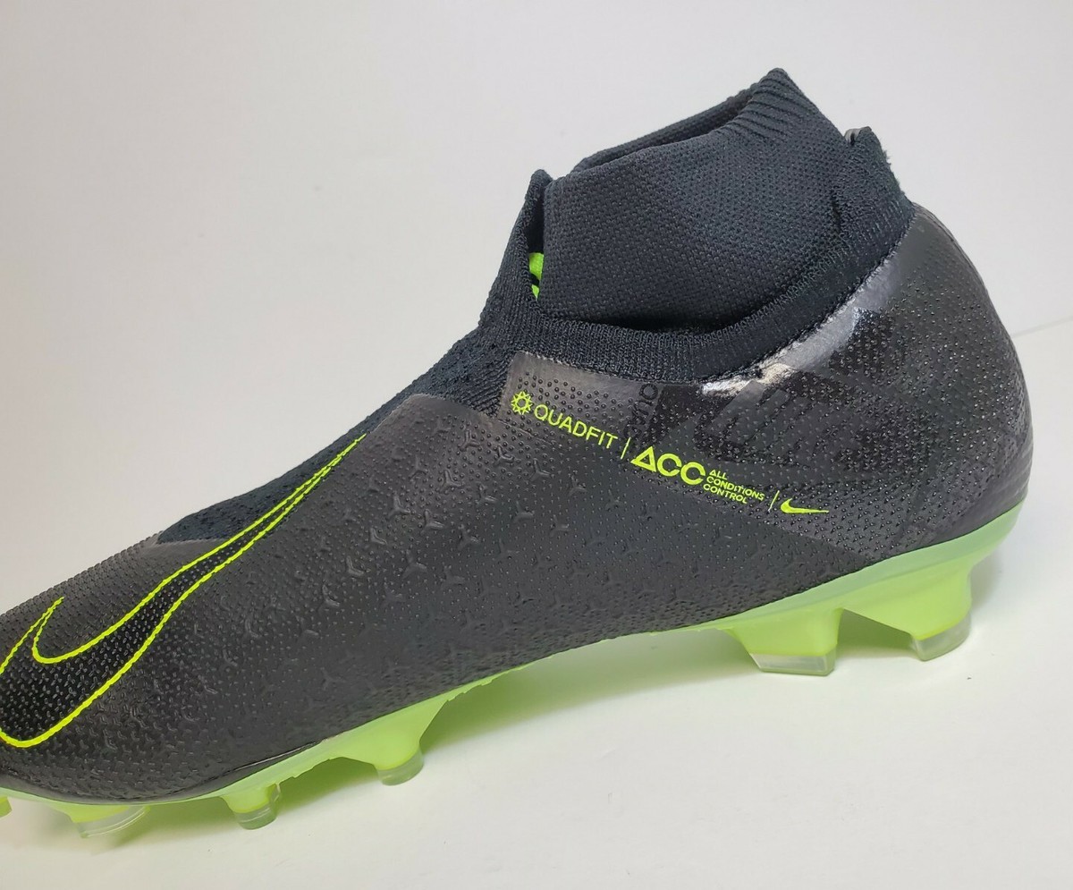 Size 5.5 - Nike Phantom Vision Elite DF FG Black Volt for Size 5.5 - Nike Phantom Vision Elite DF FG Black Volt for