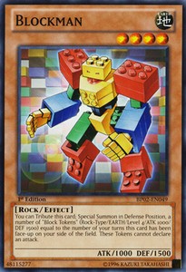Blockman - BP02-EN049 - Common - 1st Edition x3 - Lightly Played