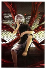 TOKYO GHOUL, CARTOLINA ORIGINALE, STAMPATA IN GIAPPONE, # 4 DI 27