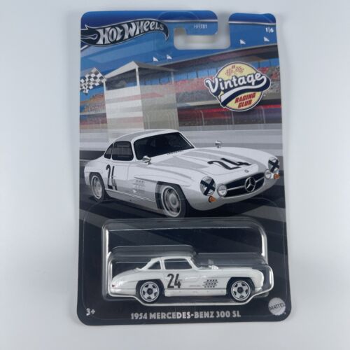 1954 Hot Wheels Mercedes-Benz 300 SL 2024 HW Vintage Racing Club 1/6 Mattel I1
