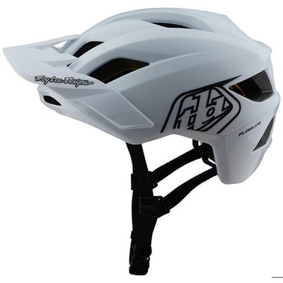 Troy Lee Designs Flowline Helmet   Point White/Black, X-Large/2X-Large 108540125