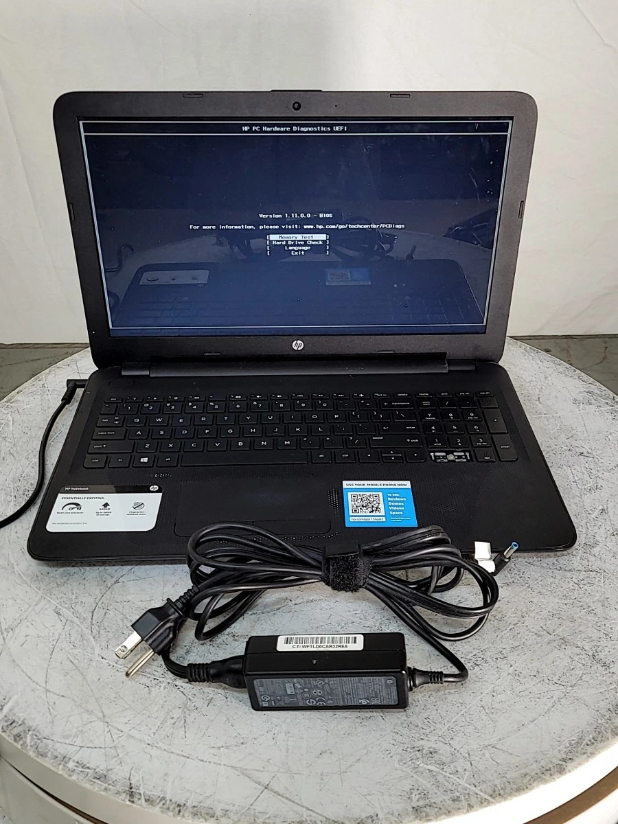 PC portable HP 15-G202NL / AMD A6-5200 / 4 Go RAM / HDD 500 Go