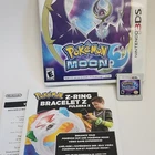 Pokémon Moon Nintendo 3DS Game Manual Included Multiplayer Original Case