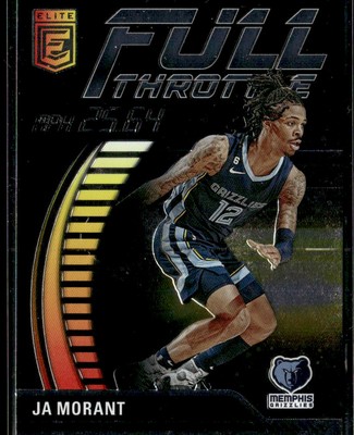 2023-24 Panini Donruss Elite Full Throttle Ja Morant #6