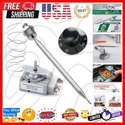 RX-2-24 Thermostat for Deep Fryer with 3/8'' Mpt Stuff Box Replacement for Ato...
