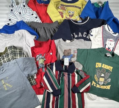 Vintage Boys Clothing Lot Y2K Calvin Klein, Healthtex, Children s Place Etc
