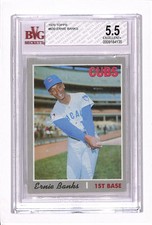 1970 Topps #630 - Ernie Banks BVG 5.5