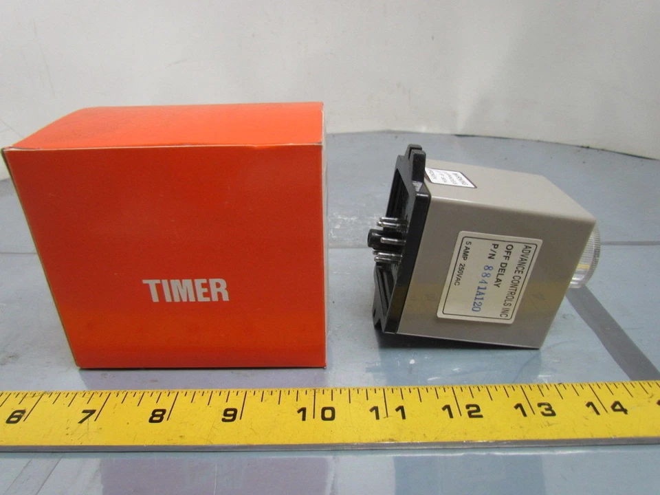 ACI 104245 8841A120 Off Delay Timer 5 Amp 250VAC NIB - Image 4 of 4