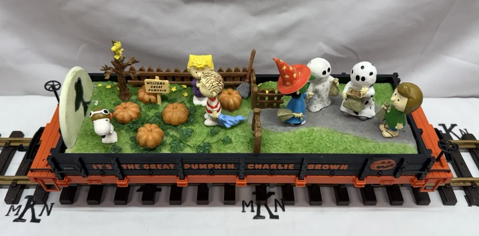 LGB 44610 Peanuts It's the Great Pumpkin, Charlie Brown Halloween Train G Scale - Image 2 of 4