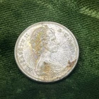 1965 Canada Silver Half Dollar 50 Cent Coin . As-Is Condition