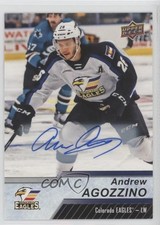 2018-19 Upper Deck AHL Auto Andrew Agozzino #32 Auto jg3