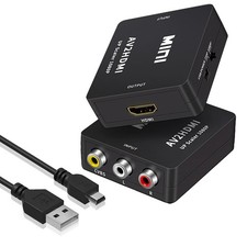 Convertitore AV a HDMI Convertitore da RCA a HDMI adattatore hdmi 1080P