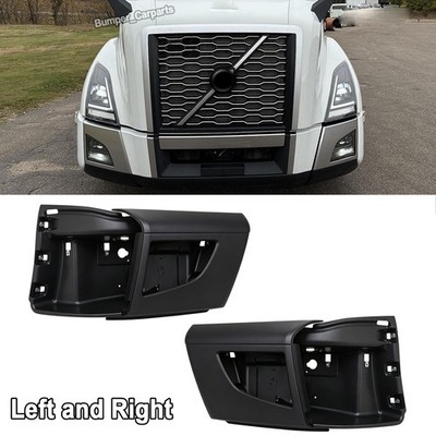 New Corner Bumper For 2018-2024 Volvo VNL Wth Fog Light Hole Left & Right Side