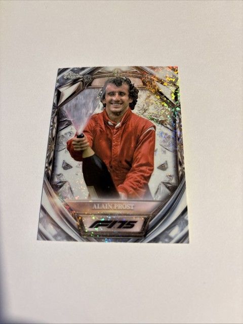 2025 Topps Chrome F1 Alain Prost Diamond 75th Anniversary #D75-41