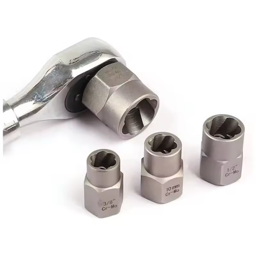 14PCS Stripped Lug Nut Remover Bolt Extractor Socket Set Impact Nut Removal - Bild 3 von 6