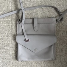 RADLEY Wilton WAY  Leather Phone Crossbody Bag RRP £179 preloved grey 