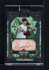 2024 Wild 5 Card Draw Classic Sparkles Foil Green 3/3 Hagen Smith Auto s5q